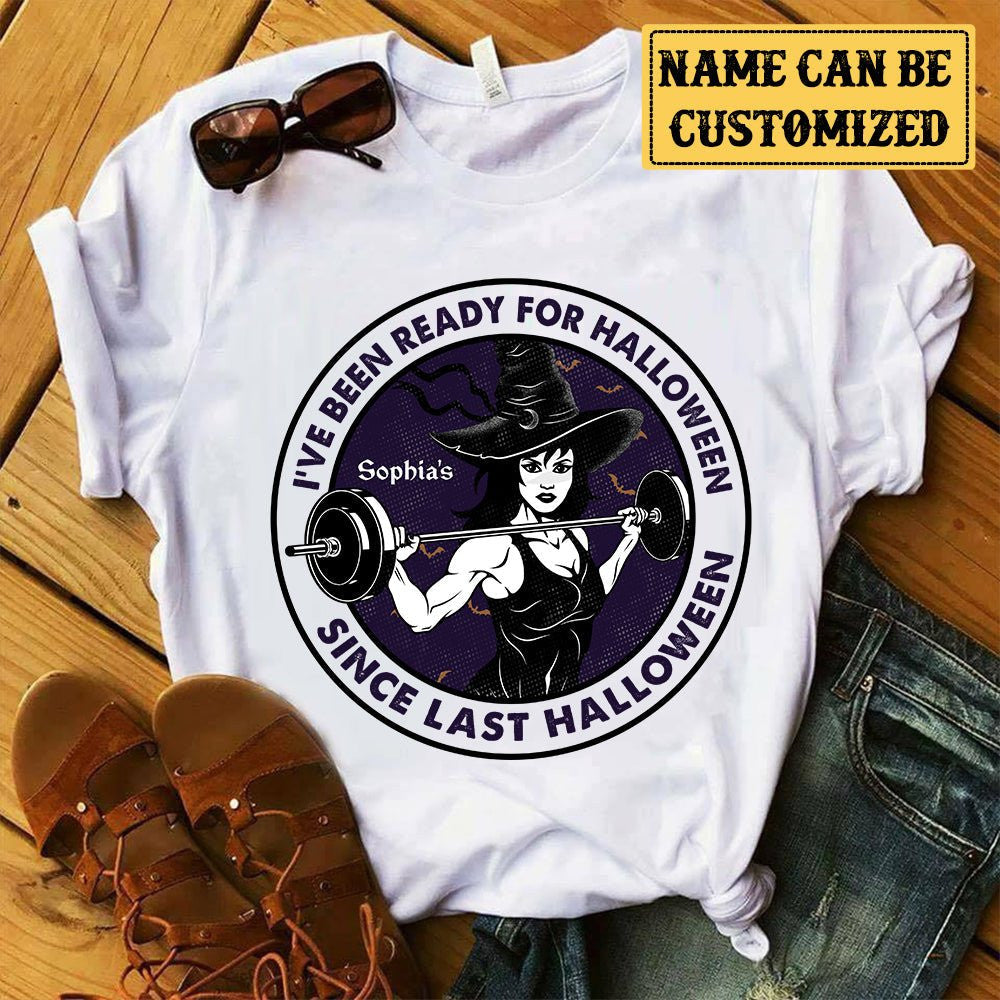 Personalized I've Been Ready For Halloween Since Last Halloween Gym Shirtwdwq eqw easdasd Personalized I've Been Ready For Halloween Since Last Halloween Gym Shirtewq wqe wqeaadk.