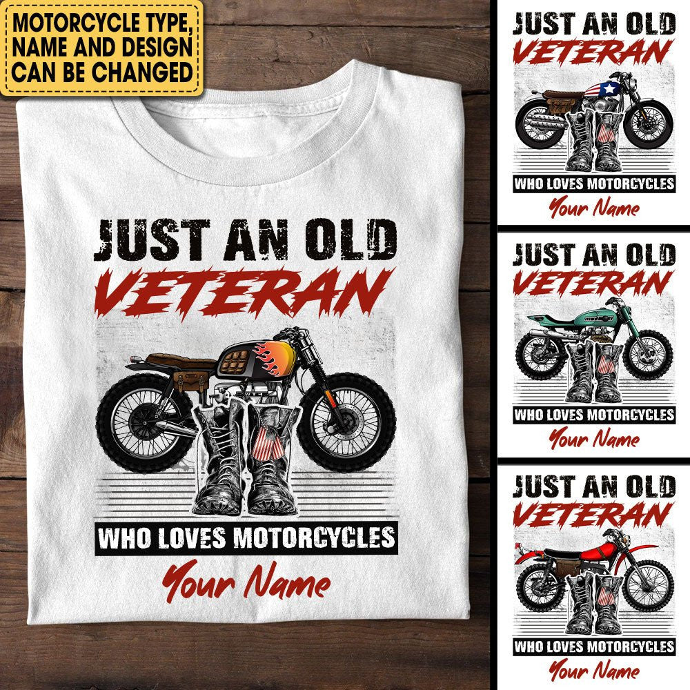 Personalized Just An Old Veteran Who Loves Motorcycles Shirtwdwq eqw easdasd Personalized Just An Old Veteran Who Loves Motorcycles Shirtewq wqe wqeaadk.