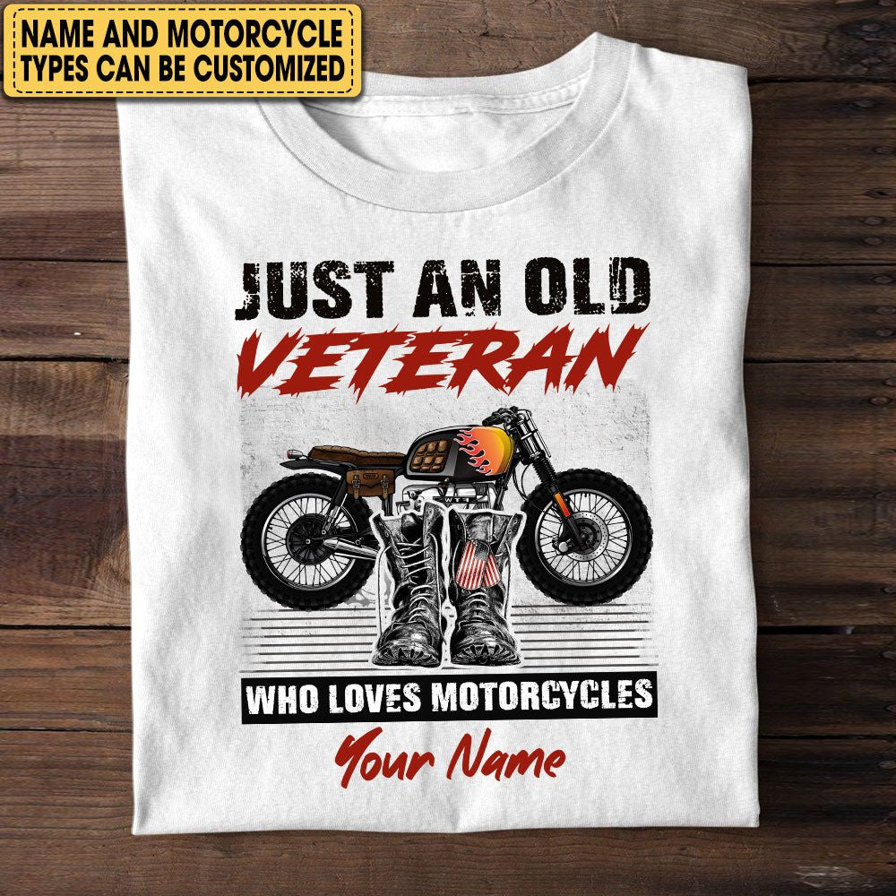 Personalized Just An Old Veteran Who Loves Motorcycles Shirtwdwq eqw easdasd Personalized Just An Old Veteran Who Loves Motorcycles Shirtewq wqe wqeaadk.