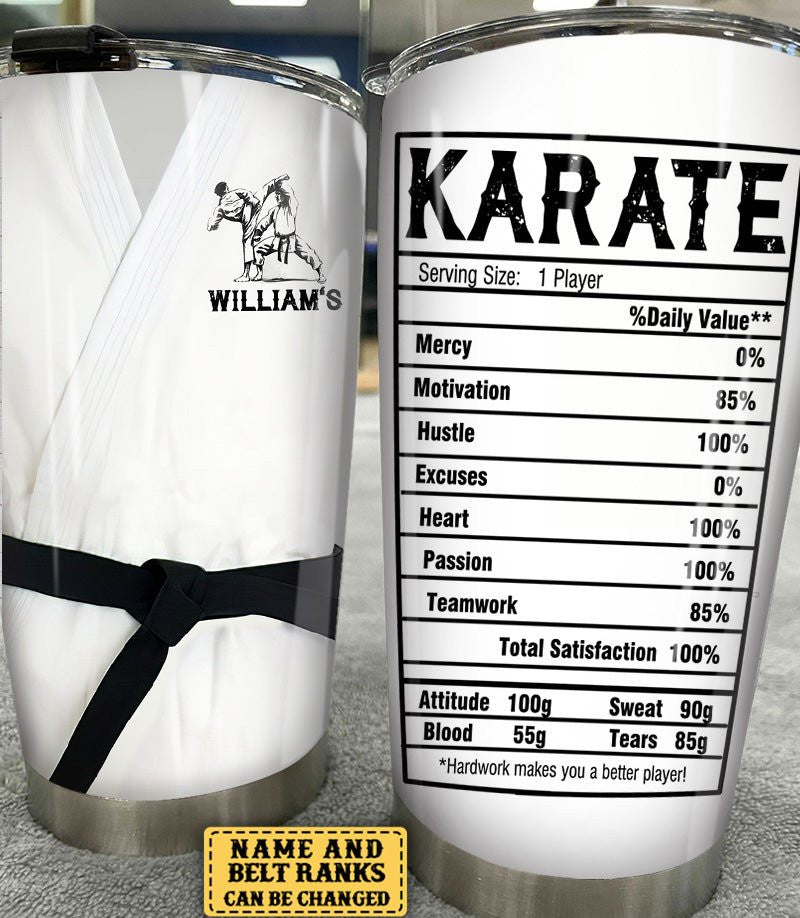 Personalized Karate Nutritional Facts Tumblerwdwq eqw easdasd Personalized Karate Nutritional Facts Tumblerewq wqe wqeaadk.