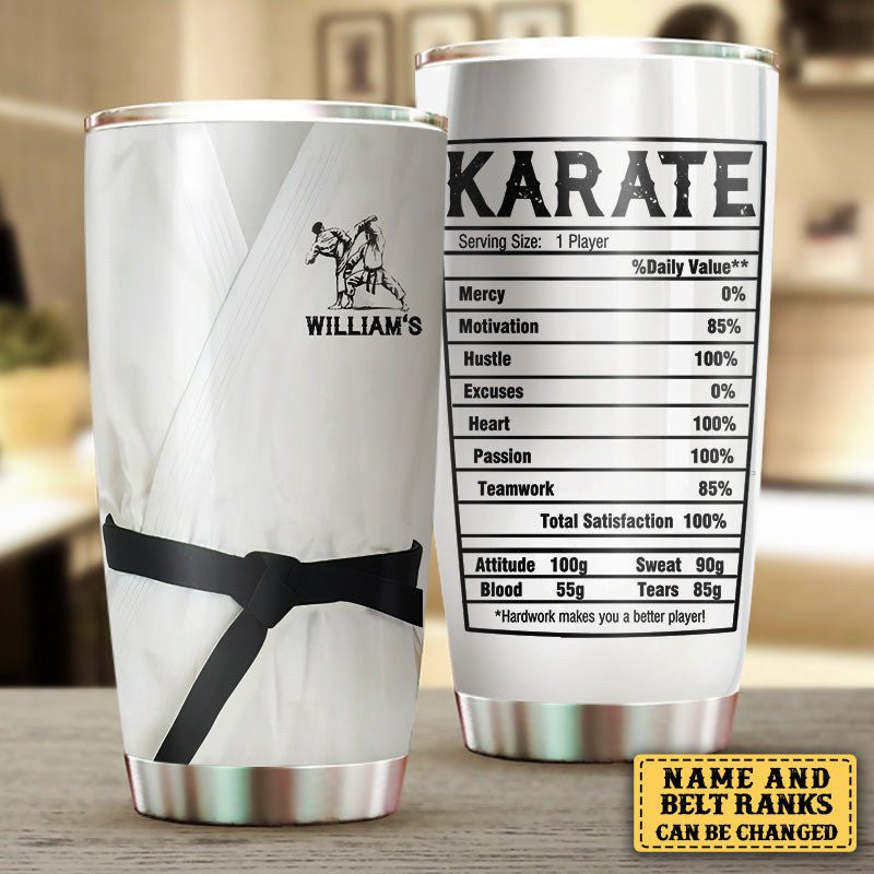 Personalized Karate Nutritional Facts Tumblerwdwq eqw easdasd Personalized Karate Nutritional Facts Tumblerewq wqe wqeaadk.