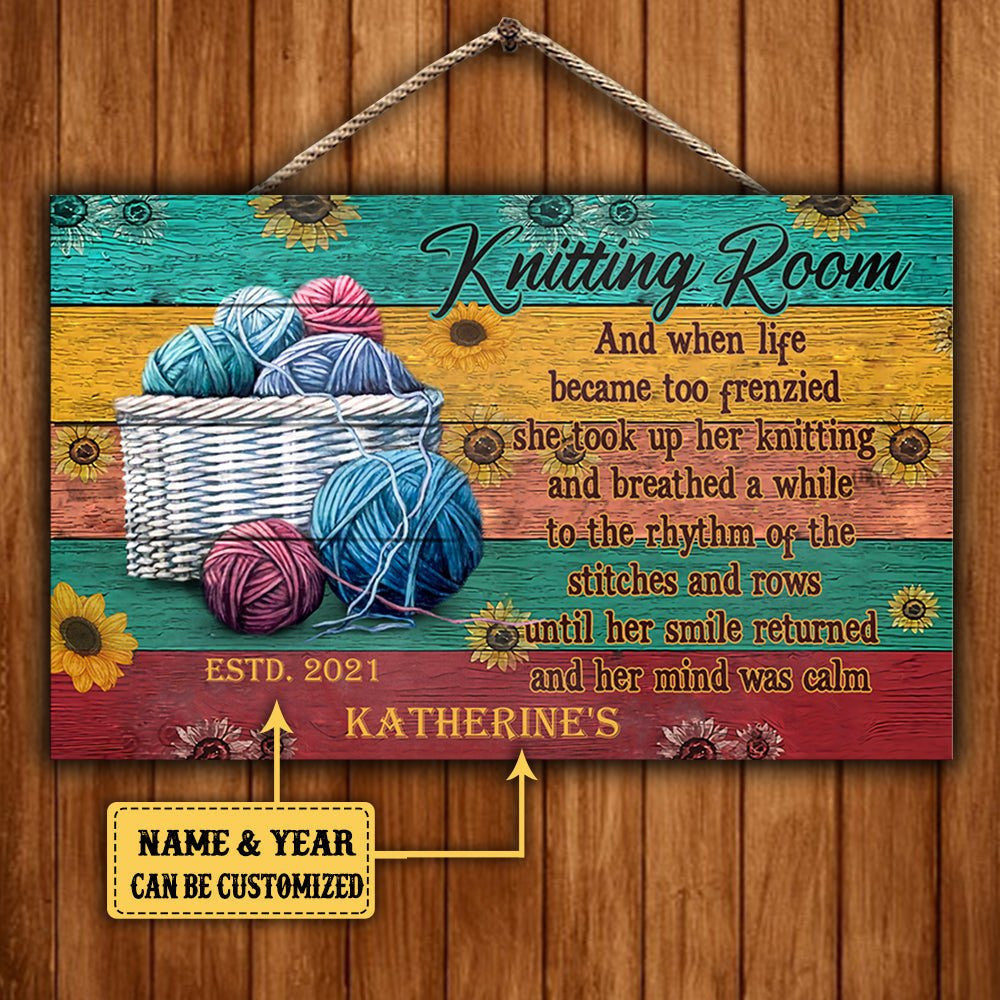 Personalized Knitting Room Pallet Wood Rectangle Signwdwq eqw easdasd Personalized Knitting Room Pallet Wood Rectangle Signewq wqe wqeaadk.