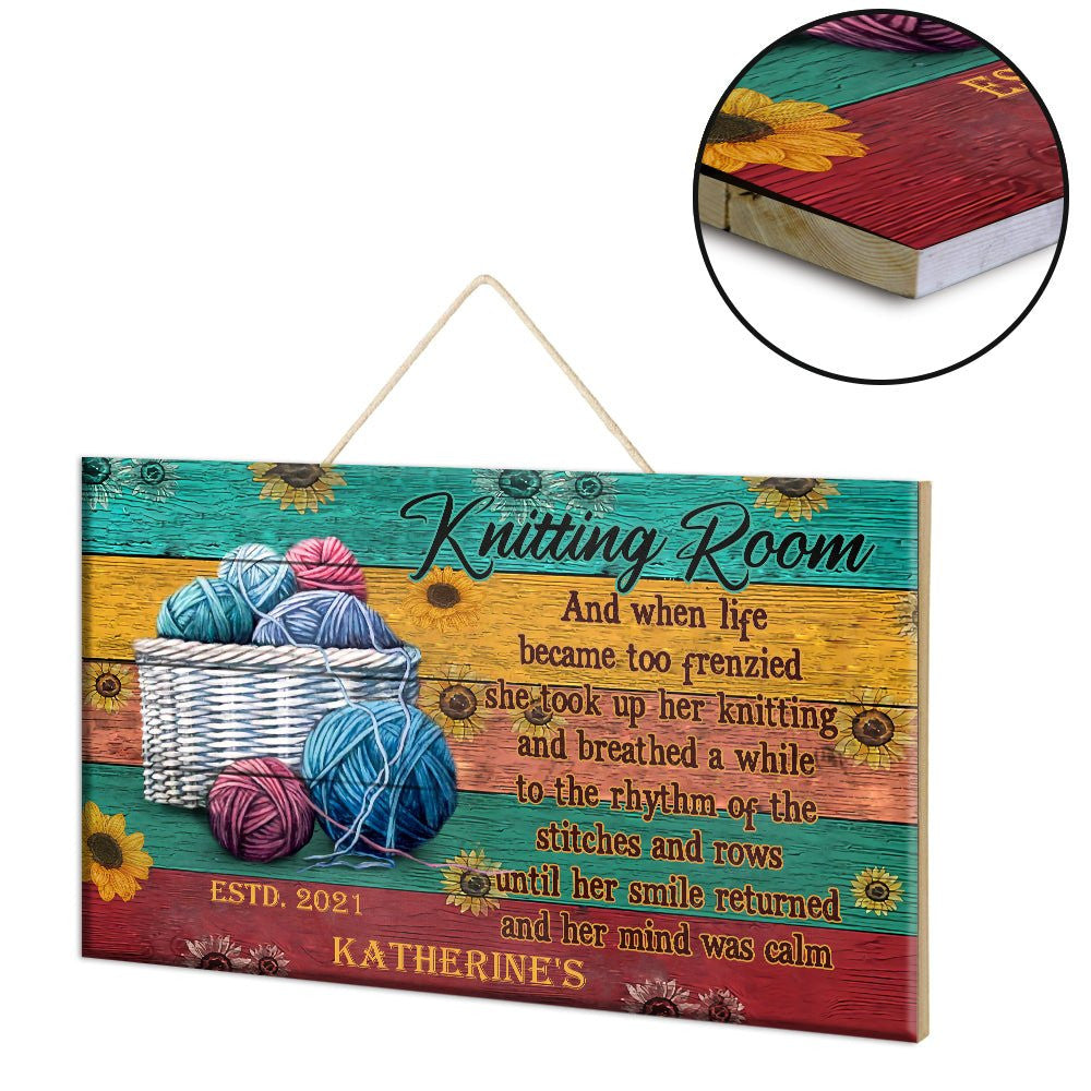 Personalized Knitting Room Pallet Wood Rectangle Signwdwq eqw easdasd Personalized Knitting Room Pallet Wood Rectangle Signewq wqe wqeaadk.