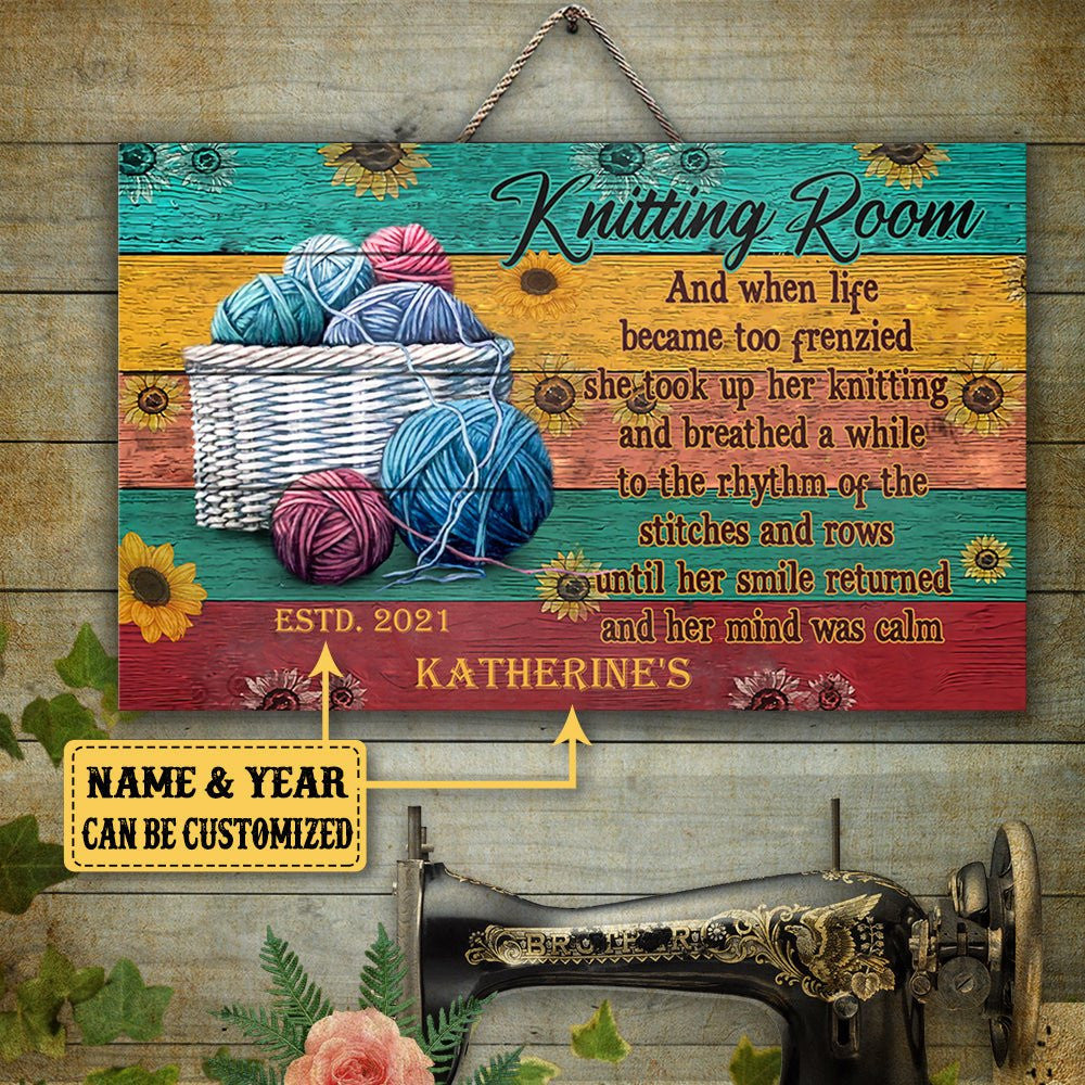 Personalized Knitting Room Pallet Wood Rectangle Signwdwq eqw easdasd Personalized Knitting Room Pallet Wood Rectangle Signewq wqe wqeaadk.