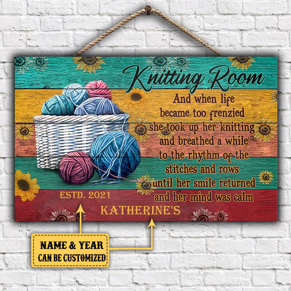 Personalized Knitting Room Pallet Wood Rectangle Signwdwq eqw easdasd Personalized Knitting Room Pallet Wood Rectangle Signewq wqe wqeaadk.