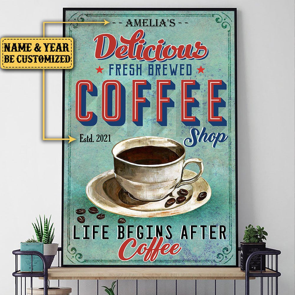 Personalized Life Begins After Coffee Poster & Canvaswdwq eqw easdasd Personalized Life Begins After Coffee Poster & Canvasewq wqe wqeaadk.