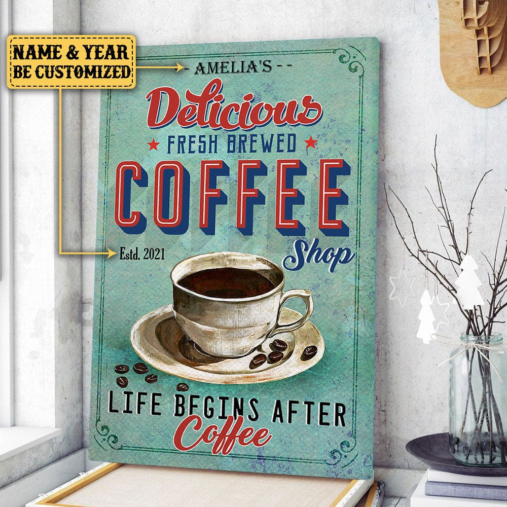 Personalized Life Begins After Coffee Poster & Canvaswdwq eqw easdasd Personalized Life Begins After Coffee Poster & Canvasewq wqe wqeaadk.