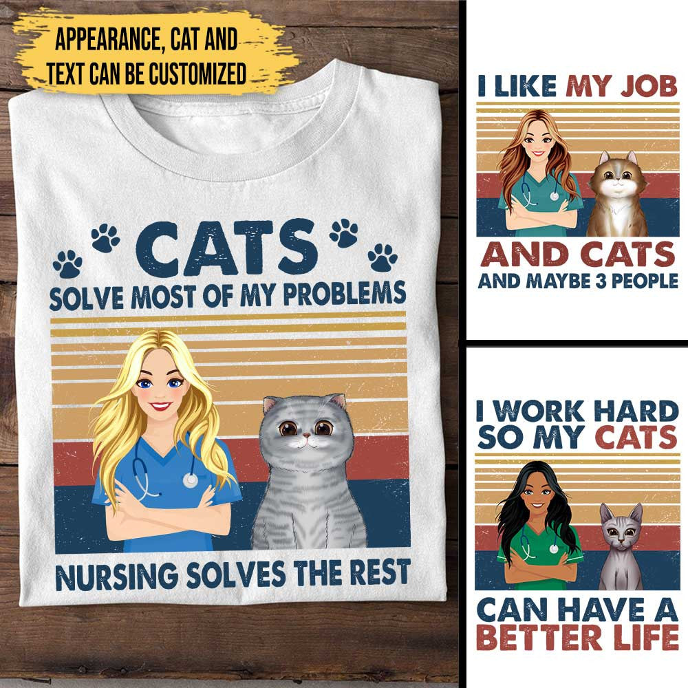 Personalized Love Nursing And Cats Shirtwdwq eqw easdasd Personalized Love Nursing And Cats Shirtewq wqe wqeaadk.