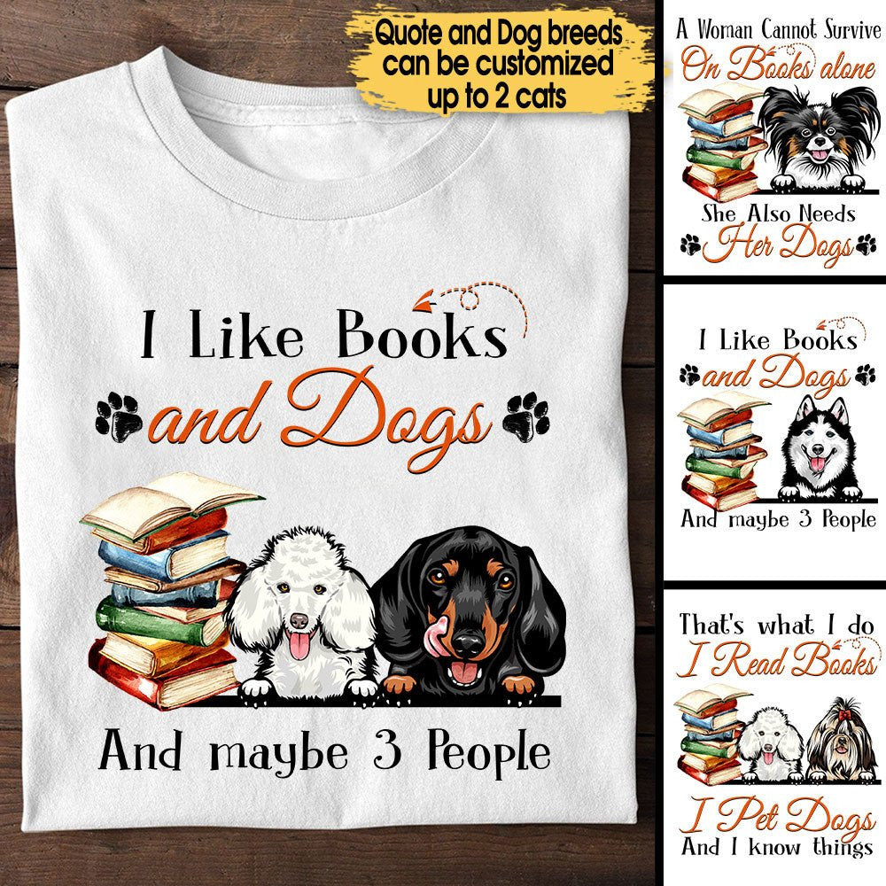 Personalized Love Reading Books And Dogs Shirtwdwq eqw easdasd Personalized Love Reading Books And Dogs Shirtewq wqe wqeaadk.