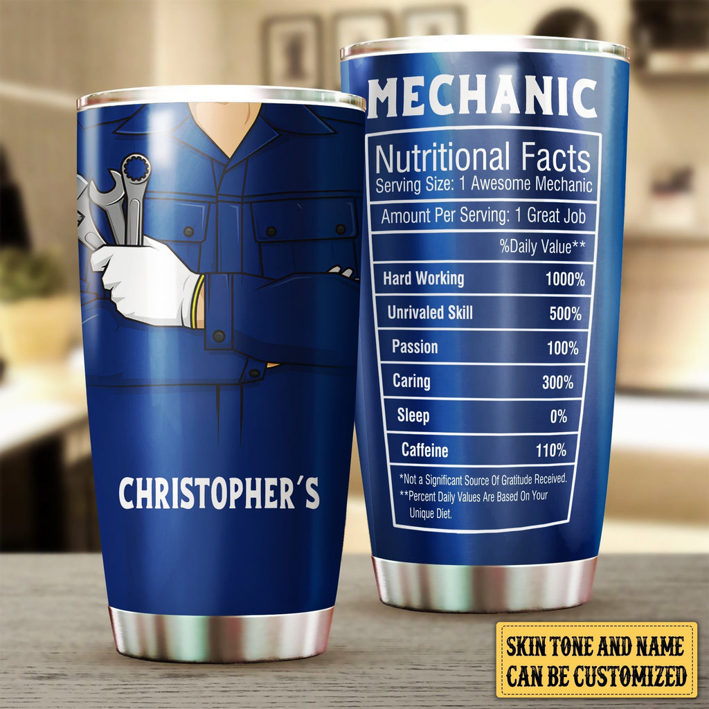 Personalized Mechanic Nutritional Facts Tumblerwdwq eqw easdasd Personalized Mechanic Nutritional Facts Tumblerewq wqe wqeaadk.