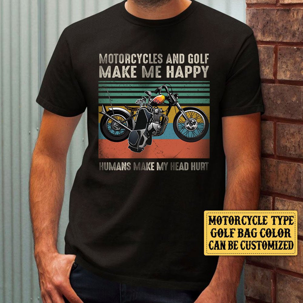 Personalized Motorcycles And Golf Make Me Happy Vintage Shirtwdwq eqw easdasd Personalized Motorcycles And Golf Make Me Happy Vintage Shirtewq wqe wqeaadk.