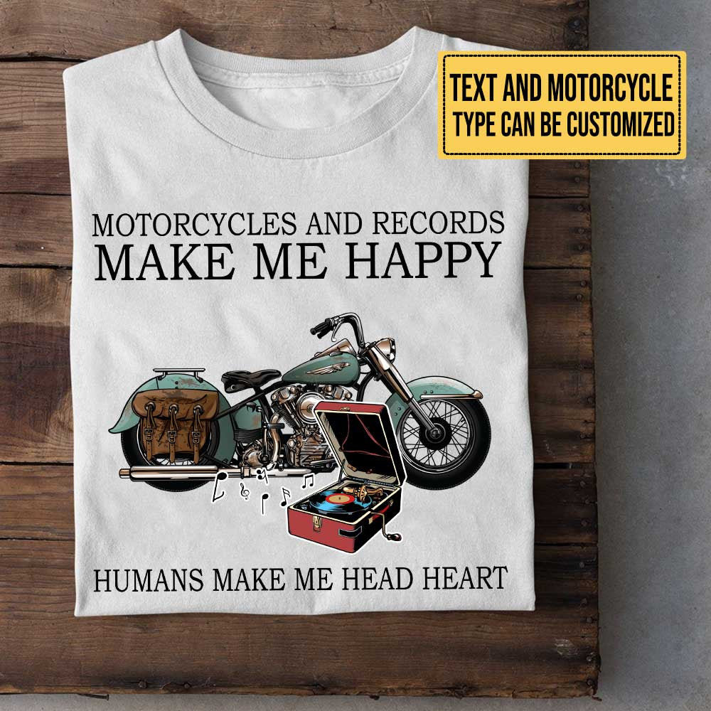 Personalized Motorcycles And Records Make Me Happy Shirtwdwq eqw easdasd Personalized Motorcycles And Records Make Me Happy Shirtewq wqe wqeaadk.