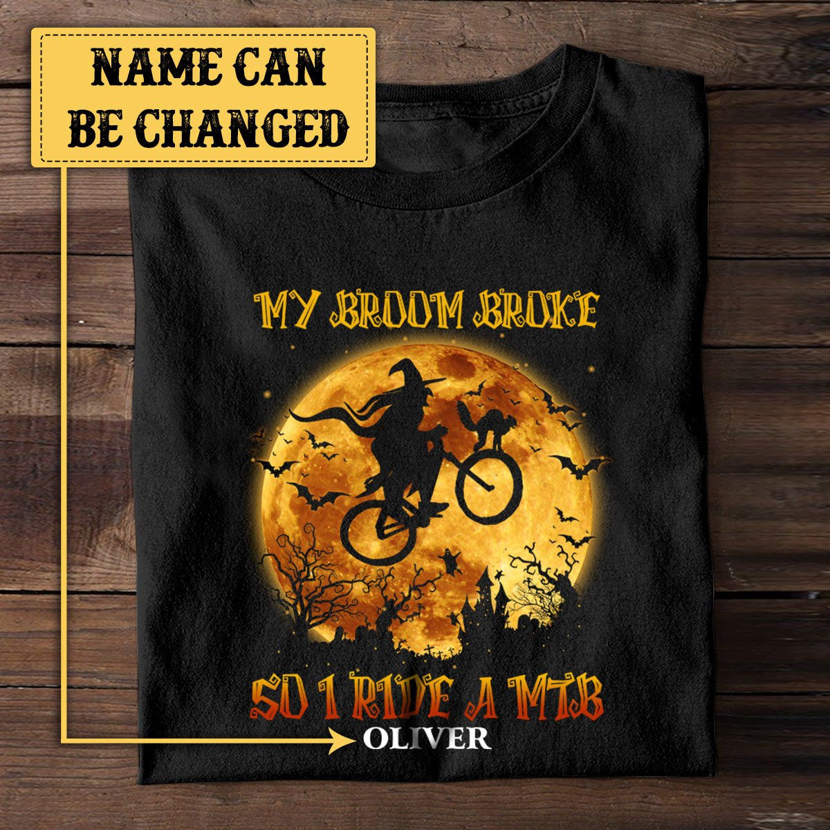 Personalized My Broom Broke So I Ride A MTB Halloween Shirtwdwq eqw easdasd Personalized My Broom Broke So I Ride A MTB Halloween Shirtewq wqe wqeaadk.