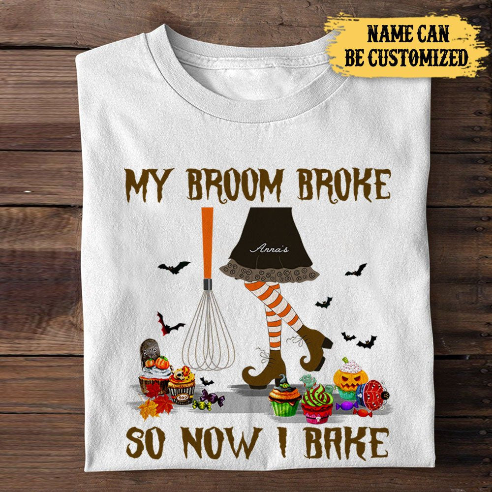 Personalized My Broom Broke So Now I Bake Shirtwdwq eqw easdasd Personalized My Broom Broke So Now I Bake Shirtewq wqe wqeaadk.