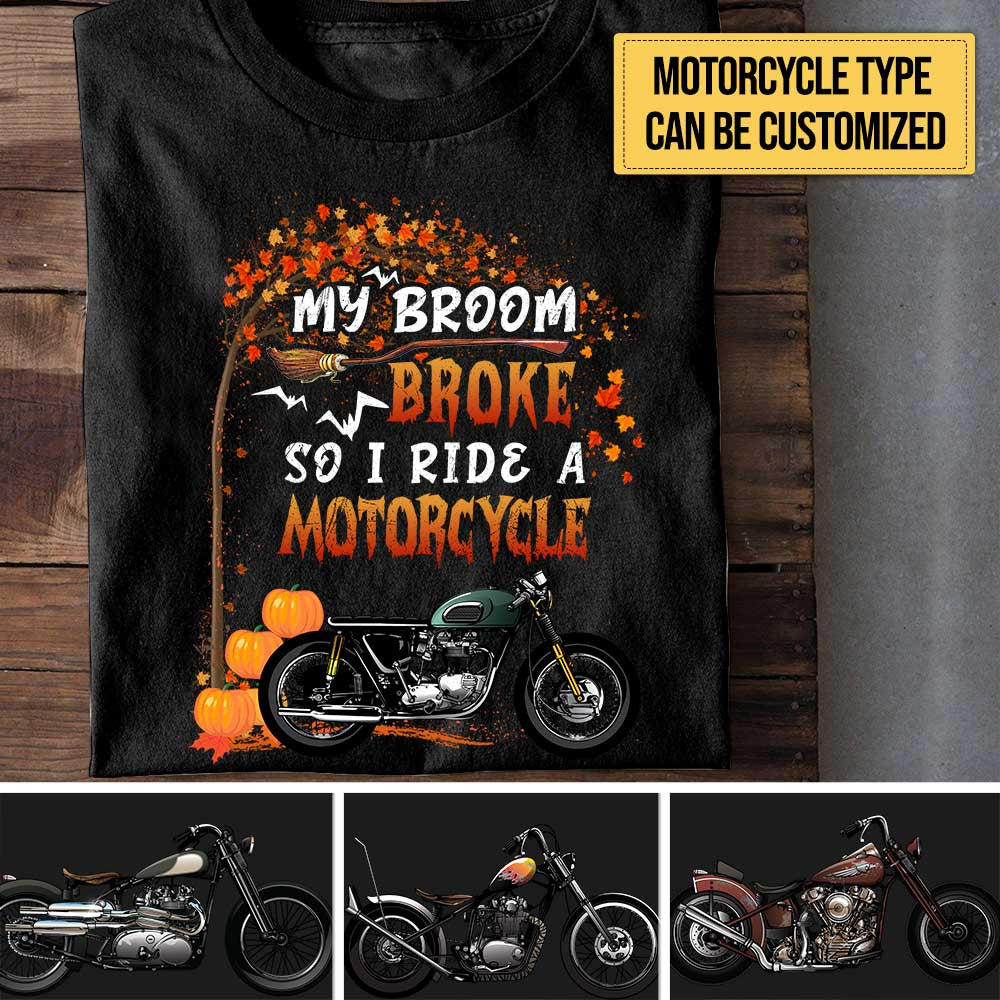 Personalized My Broom Broke So Now I Ride A Motorcycle Halloween Shirtwdwq eqw easdasd Personalized My Broom Broke So Now I Ride A Motorcycle Halloween Shirtewq wqe wqeaadk.