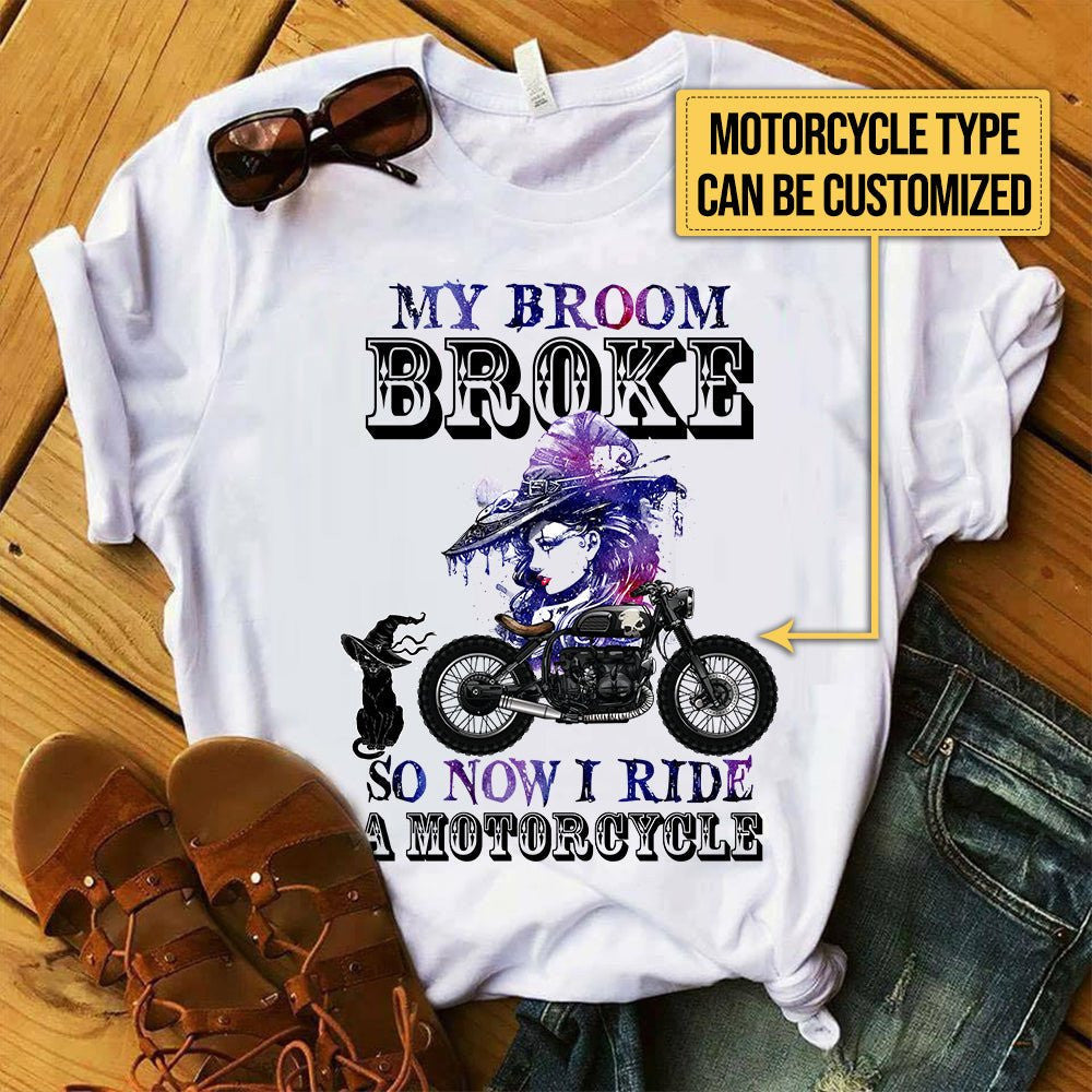 Personalized My Broom Broke So Now I Ride A Motorcycle Witch Shirtwdwq eqw easdasd Personalized My Broom Broke So Now I Ride A Motorcycle Witch Shirtewq wqe wqeaadk.