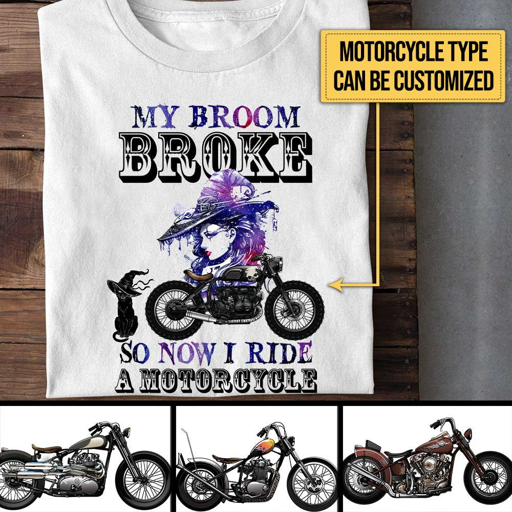 Personalized My Broom Broke So Now I Ride A Motorcycle Witch Shirtwdwq eqw easdasd Personalized My Broom Broke So Now I Ride A Motorcycle Witch Shirtewq wqe wqeaadk.