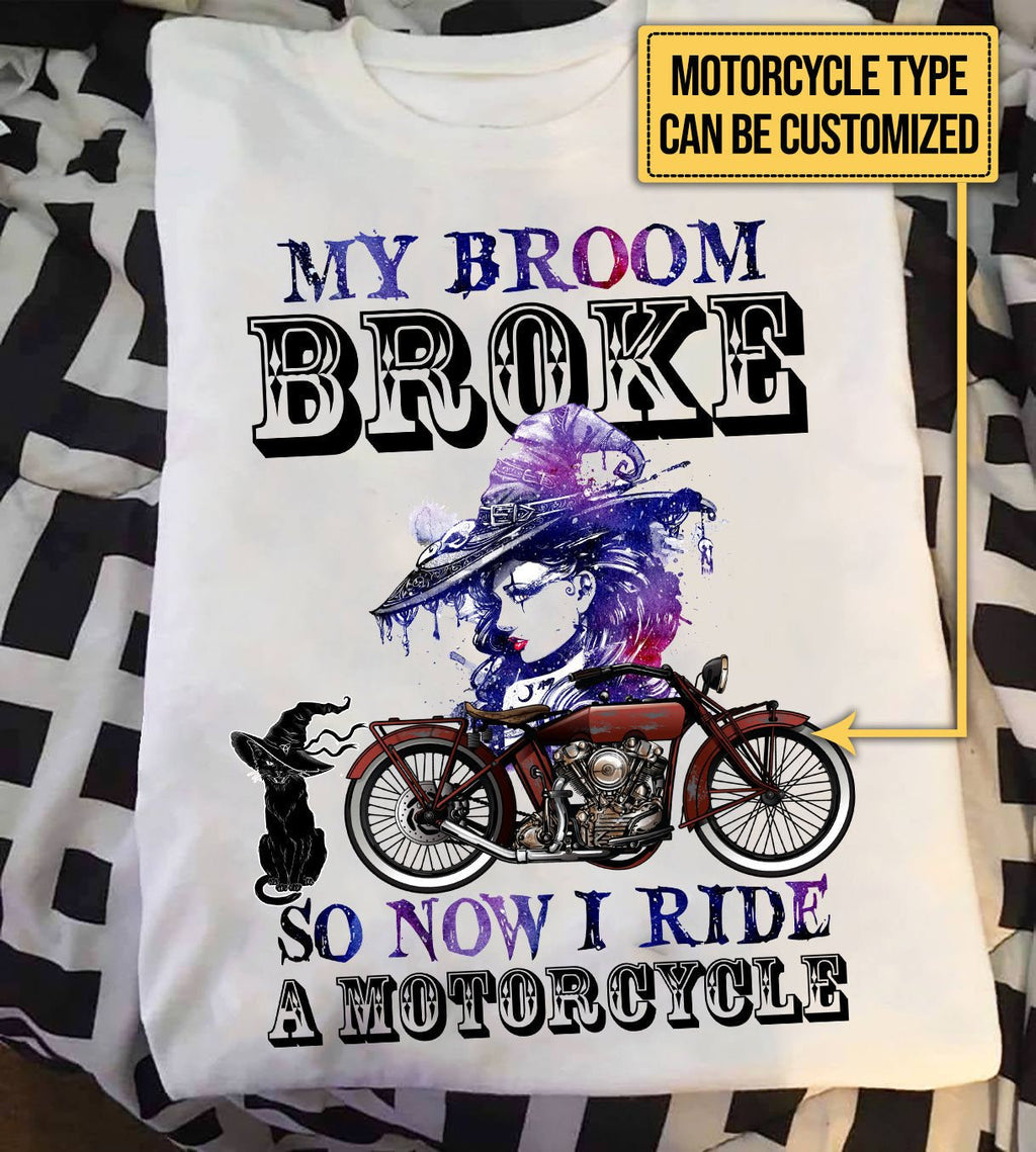 Personalized My Broom Broke So Now I Ride A Motorcycle Witch Shirtwdwq eqw easdasd Personalized My Broom Broke So Now I Ride A Motorcycle Witch Shirtewq wqe wqeaadk.