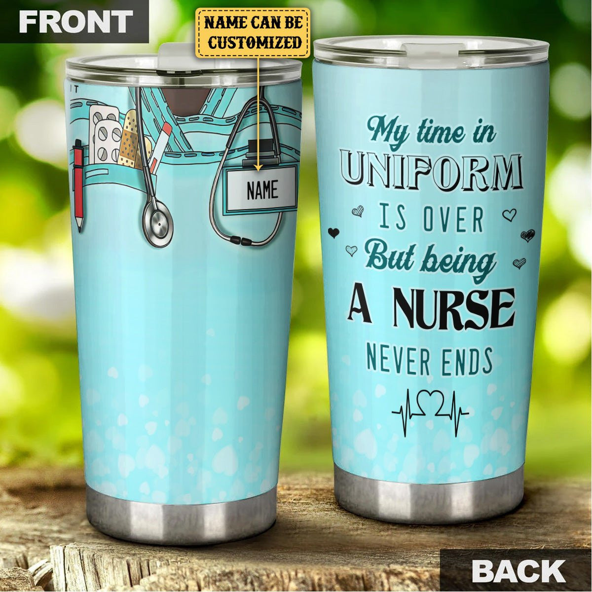 Personalized My Time In Uniform Is Over But Being A Nurse Never Ends Tumblerwdwq eqw easdasd Personalized My Time In Uniform Is Over But Being A Nurse Never Ends Tumblerewq wqe wqeaadk.