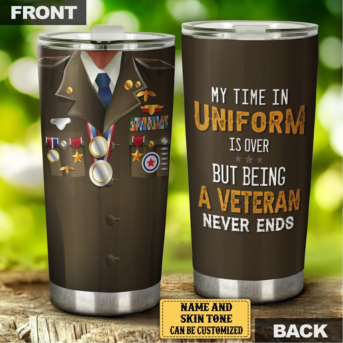 Personalized My Time In Uniform Is Over But Being A Veteran Never Ends Tumblerwdwq eqw easdasd Personalized My Time In Uniform Is Over But Being A Veteran Never Ends Tumblerewq wqe wqeaadk.