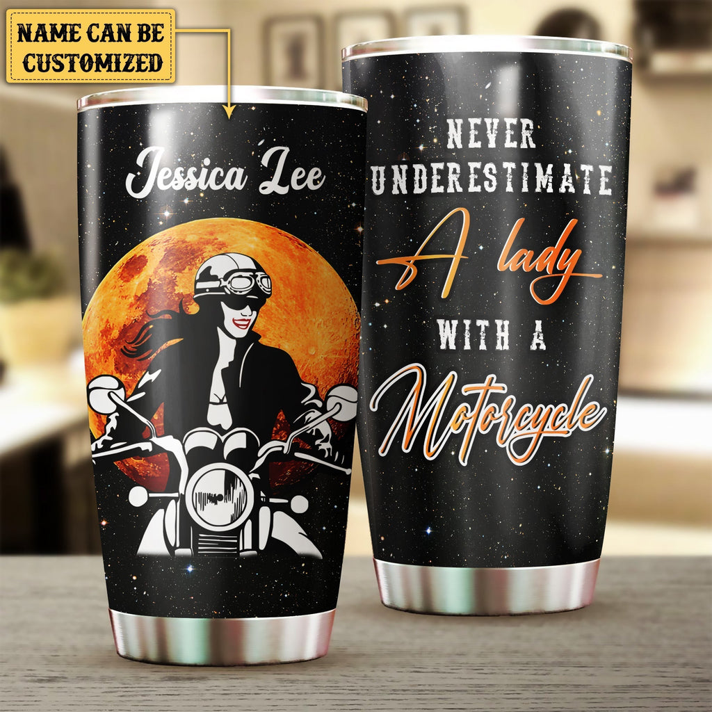 Personalized Never Underestimate A Lady With A Motorcycle Tumblerwdwq eqw easdasd Personalized Never Underestimate A Lady With A Motorcycle Tumblerewq wqe wqeaadk.