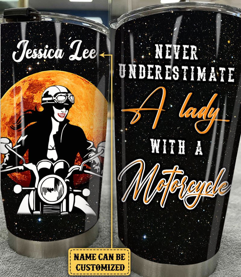 Personalized Never Underestimate A Lady With A Motorcycle Tumblerwdwq eqw easdasd Personalized Never Underestimate A Lady With A Motorcycle Tumblerewq wqe wqeaadk.