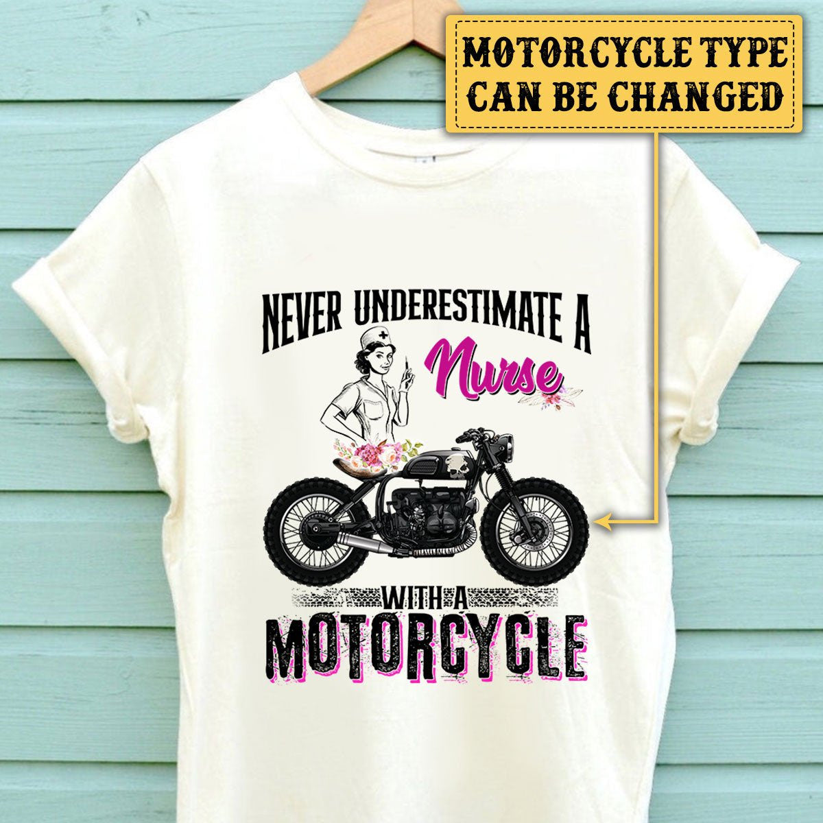 Personalized Never Underestimate A Nurse With A Motorcycle Shirtwdwq eqw easdasd Personalized Never Underestimate A Nurse With A Motorcycle Shirtewq wqe wqeaadk.