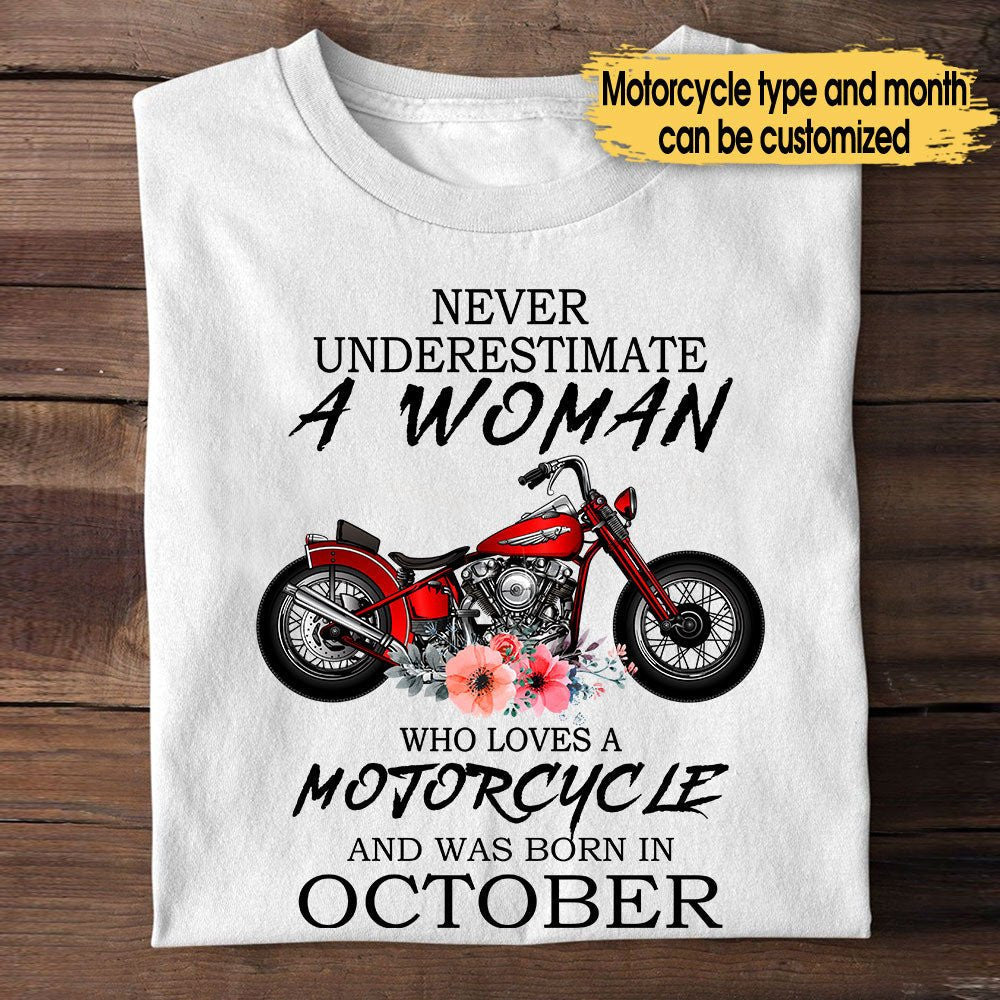 Personalized Never Underestimate A Woman Who Love Motorcycles Birthday Shirtwdwq eqw easdasd Personalized Never Underestimate A Woman Who Love Motorcycles Birthday Shirtewq wqe wqeaadk.