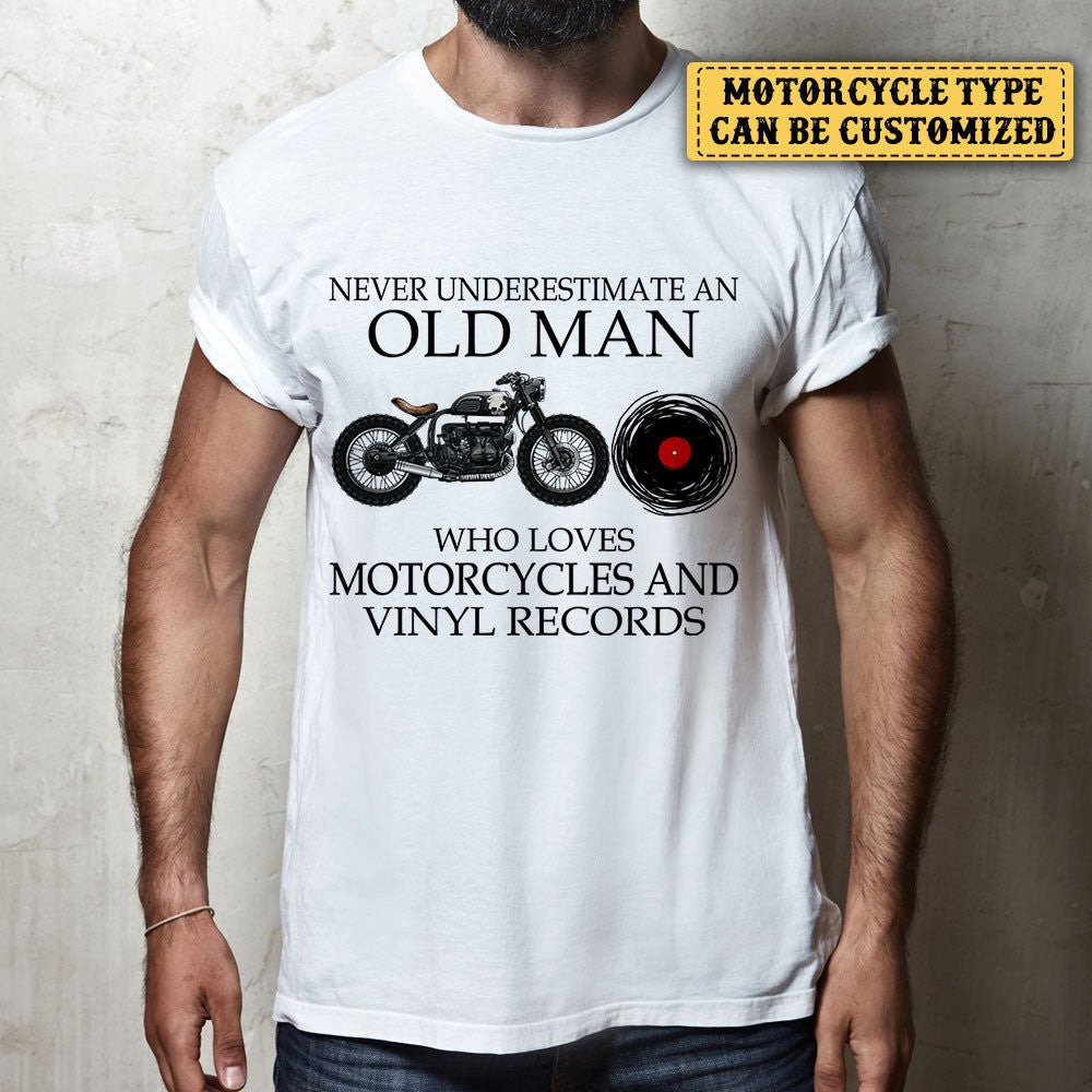 Personalized Never Underestimate An Old Man Who Loves Motorcycles And Records Shirtwdwq eqw easdasd Personalized Never Underestimate An Old Man Who Loves Motorcycles And Records Shirtewq wqe wqeaadk.