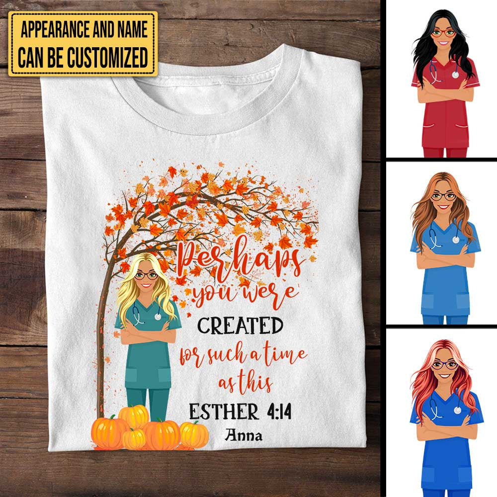 Personalized Perhaps You Were Created For Such A Time As This Esther 4:14 Nurse Shirtwdwq eqw easdasd Personalized Perhaps You Were Created For Such A Time As This Esther 4:14 Nurse Shirtewq wqe wqeaadk.