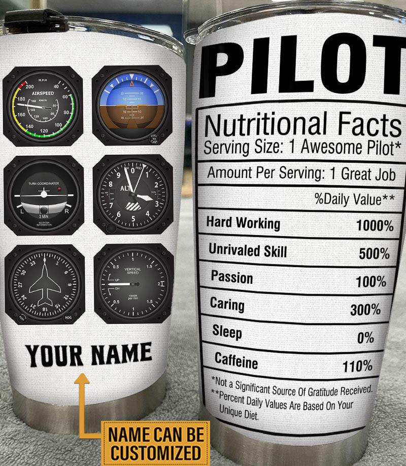 Personalized Pilot Nutritional Facts Tumblerwdwq eqw easdasd Personalized Pilot Nutritional Facts Tumblerewq wqe wqeaadk.