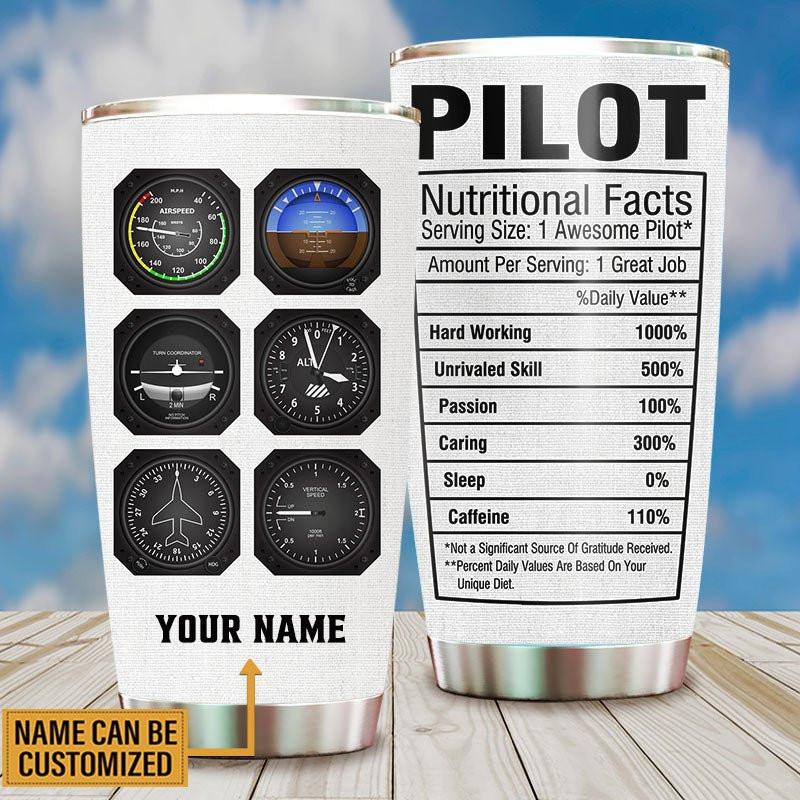 Personalized Pilot Nutritional Facts Tumblerwdwq eqw easdasd Personalized Pilot Nutritional Facts Tumblerewq wqe wqeaadk.