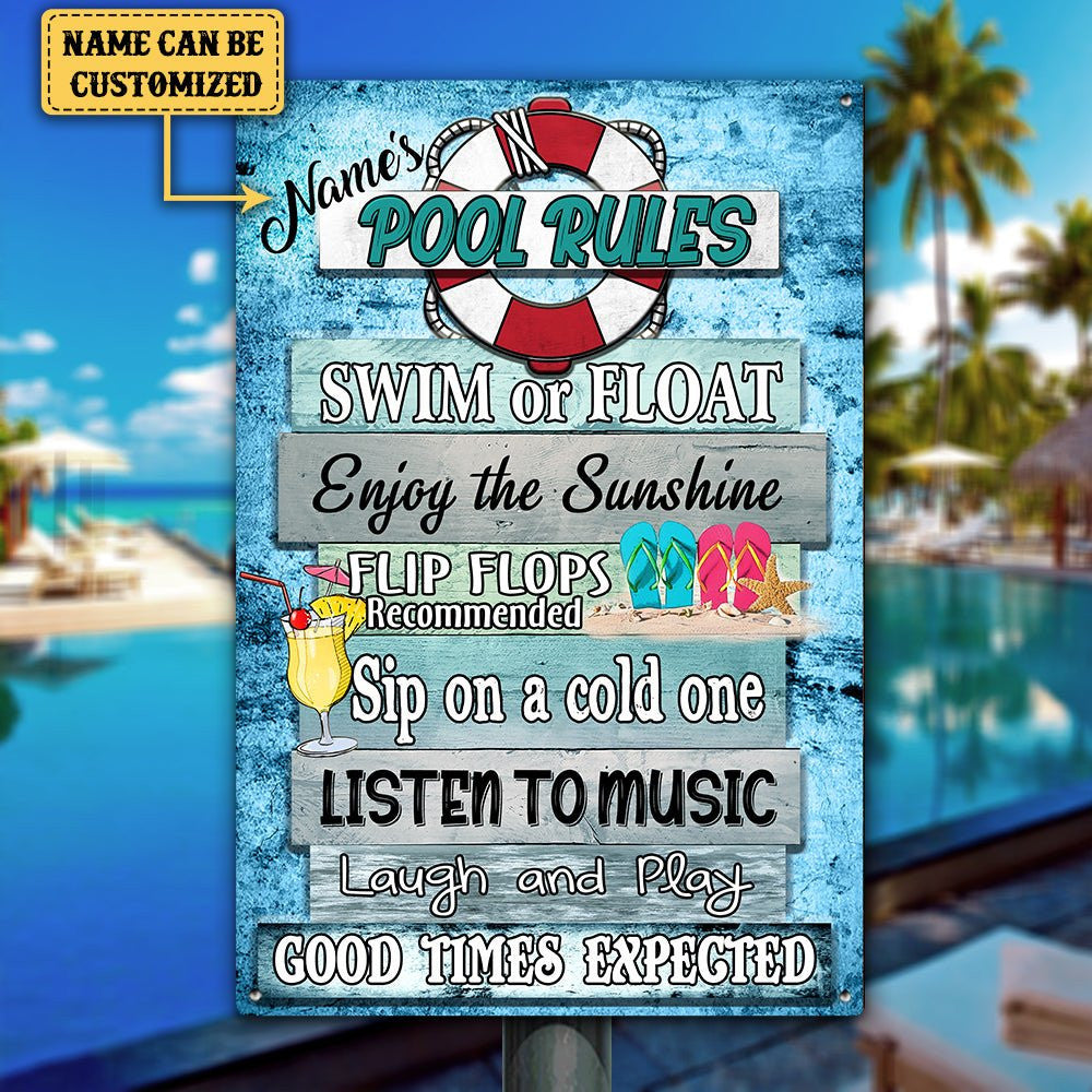 Personalized Pool Rules Metal Signwdwq eqw easdasd Personalized Pool Rules Metal Signewq wqe wqeaadk.