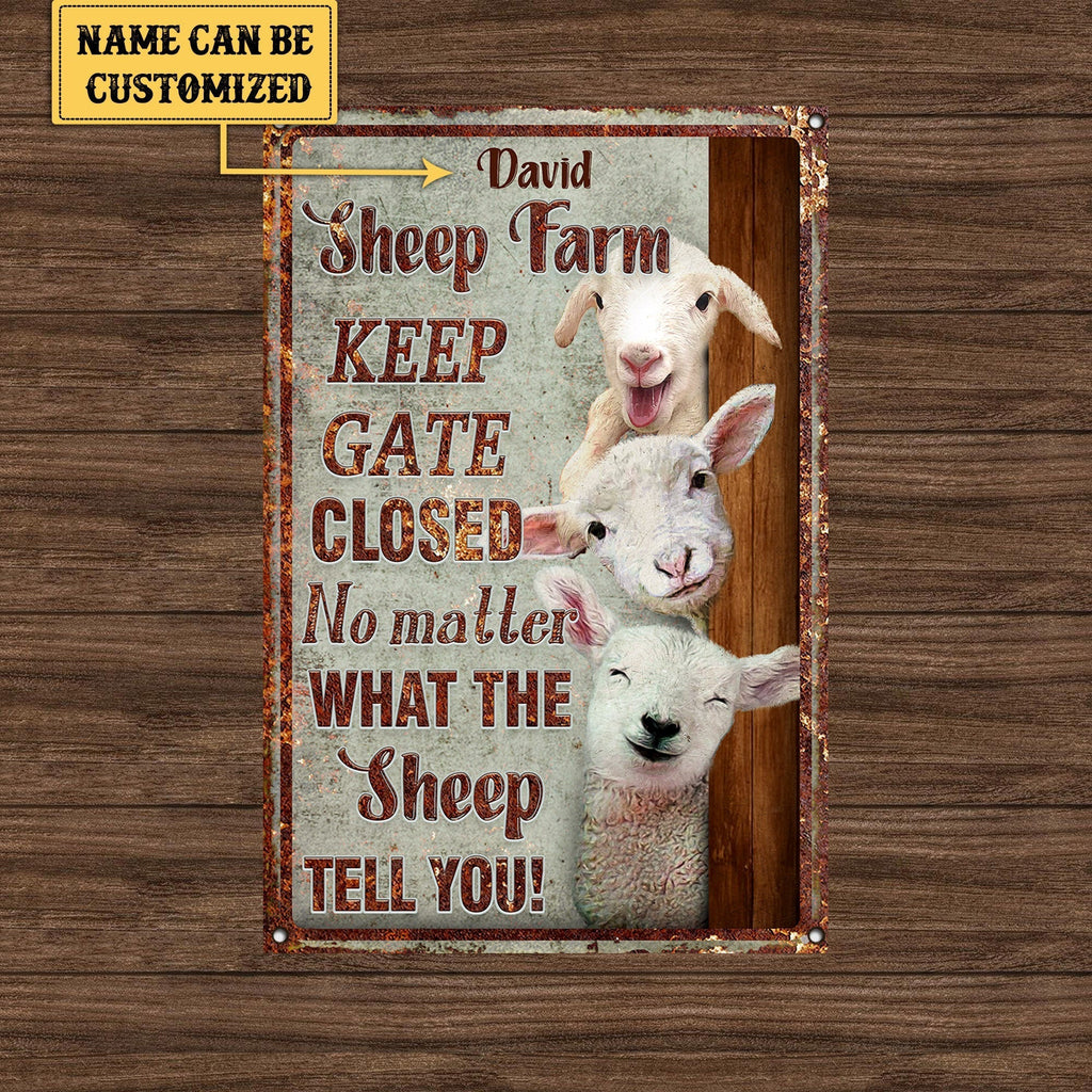 Personalized Sheep Farm Metal Signwdwq eqw easdasd Personalized Sheep Farm Metal Signewq wqe wqeaadk.