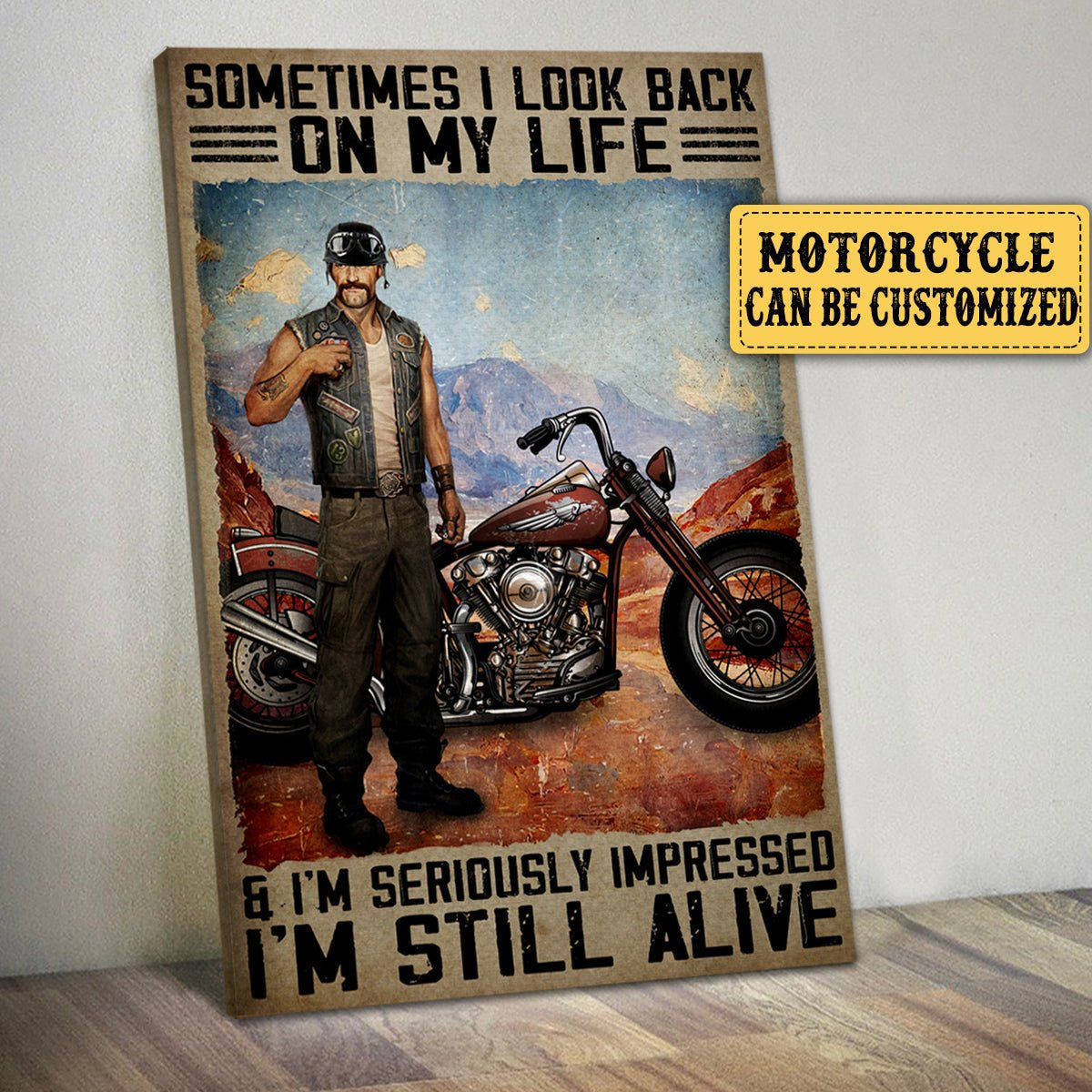 Personalized Sometimes I Look Back On My Life And I'm Seriously Impressed I'm Still Alive Motorcycle Poster & Canvaswdwq eqw easdasd Personalized Sometimes I Look Back On My Life And I'm Seriously Impressed I'm Still Alive Motorcycle Poster & Canvasewq wqe wqeaadk.