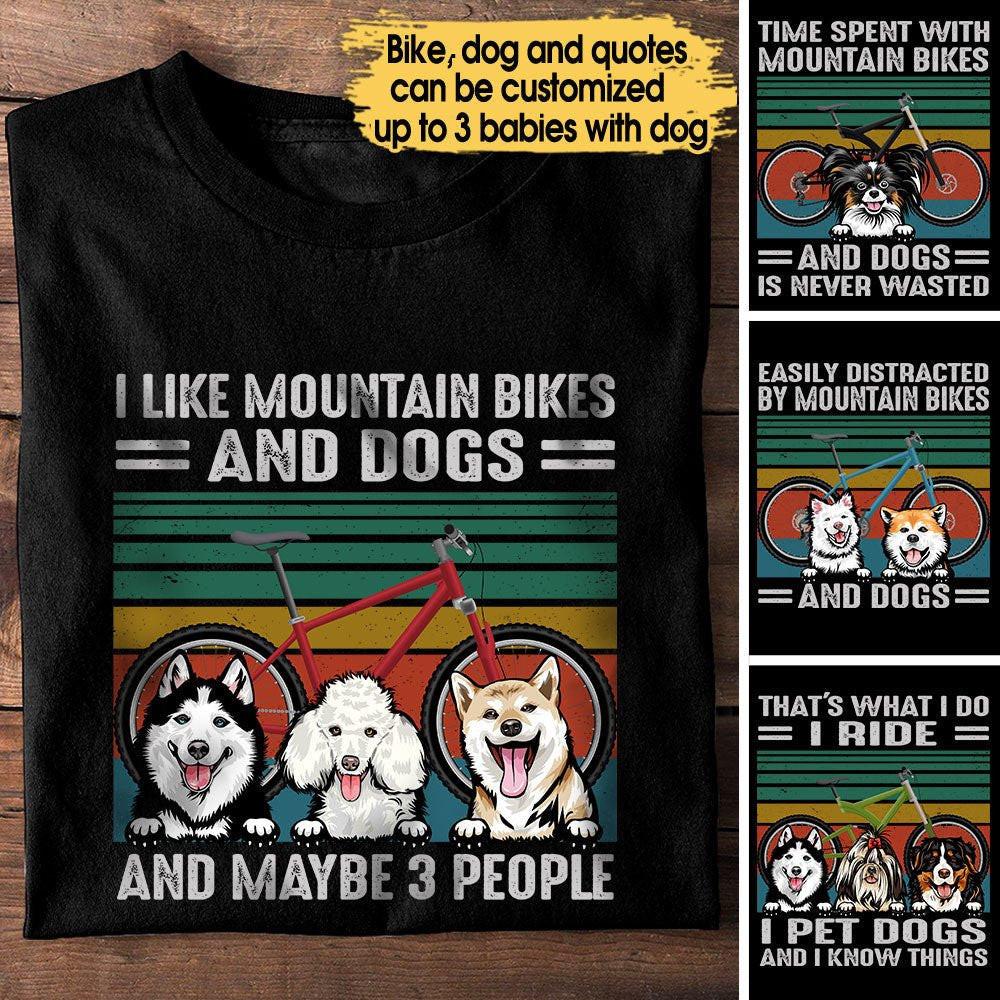 Personalized That's What I Do I Ride I Pet Dogs Shirt.