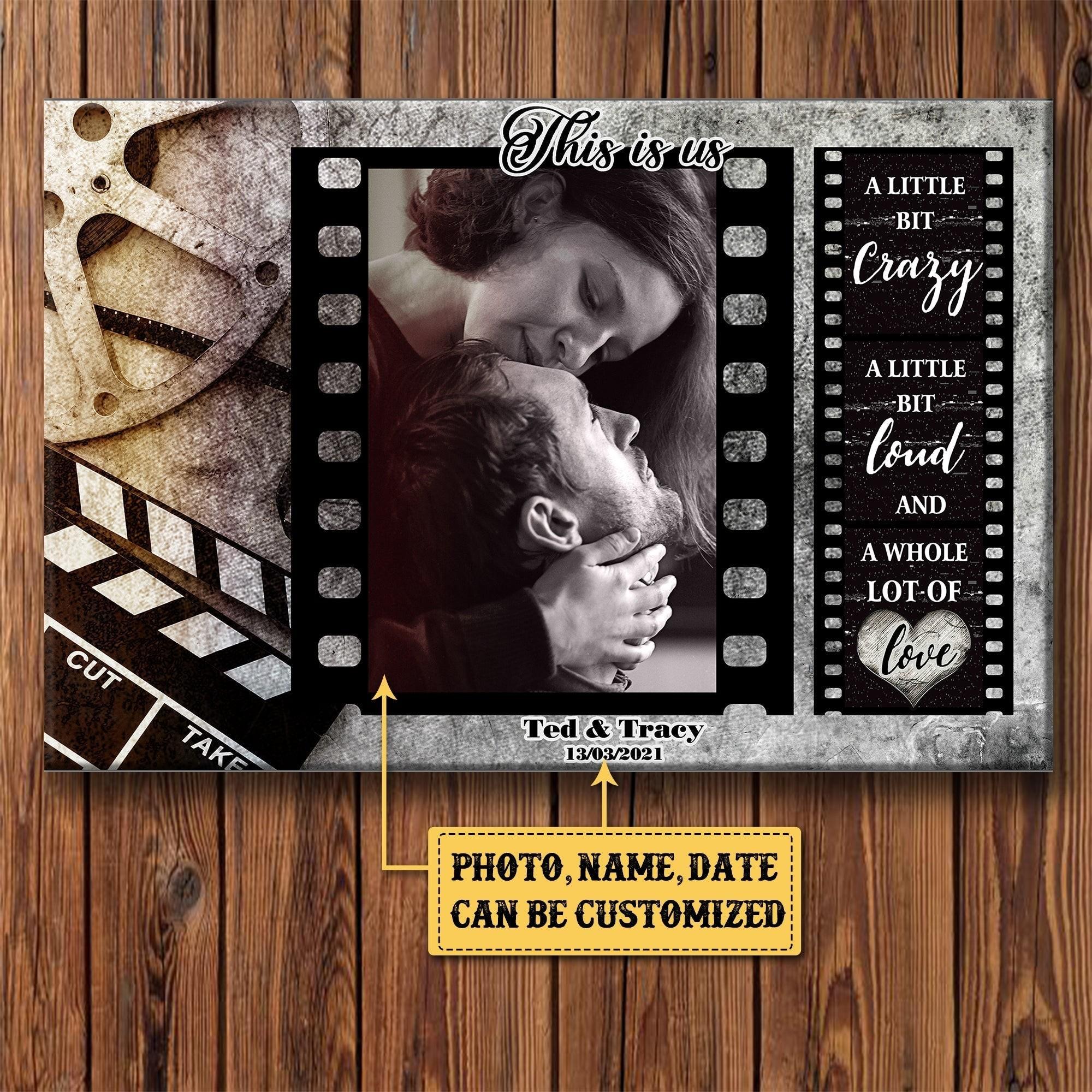 Personalized This Is US Movie Canvas.