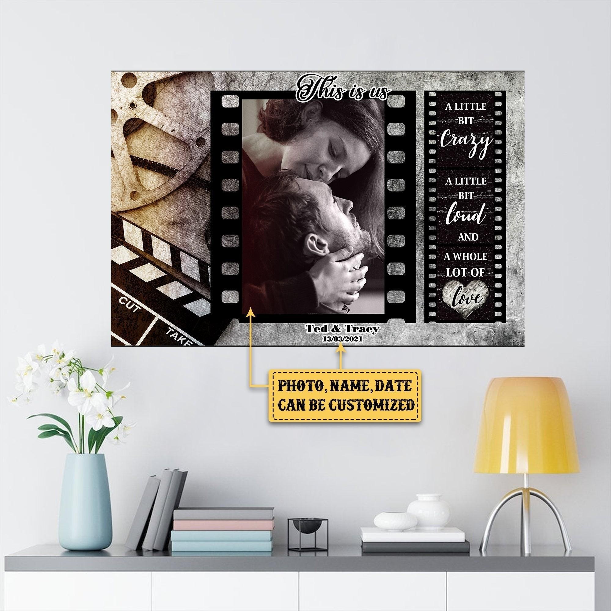 Personalized This Is US Movie Canvas.