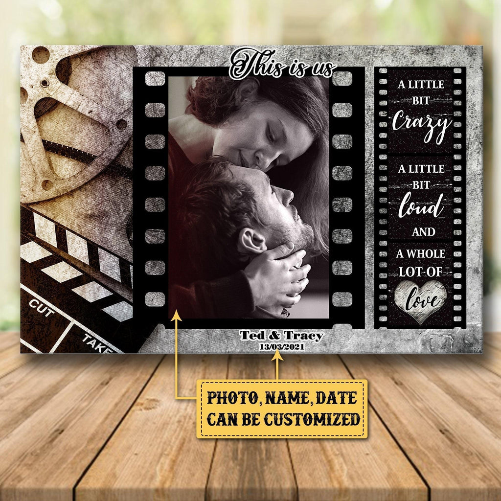 Personalized This Is US Movie Canvas.