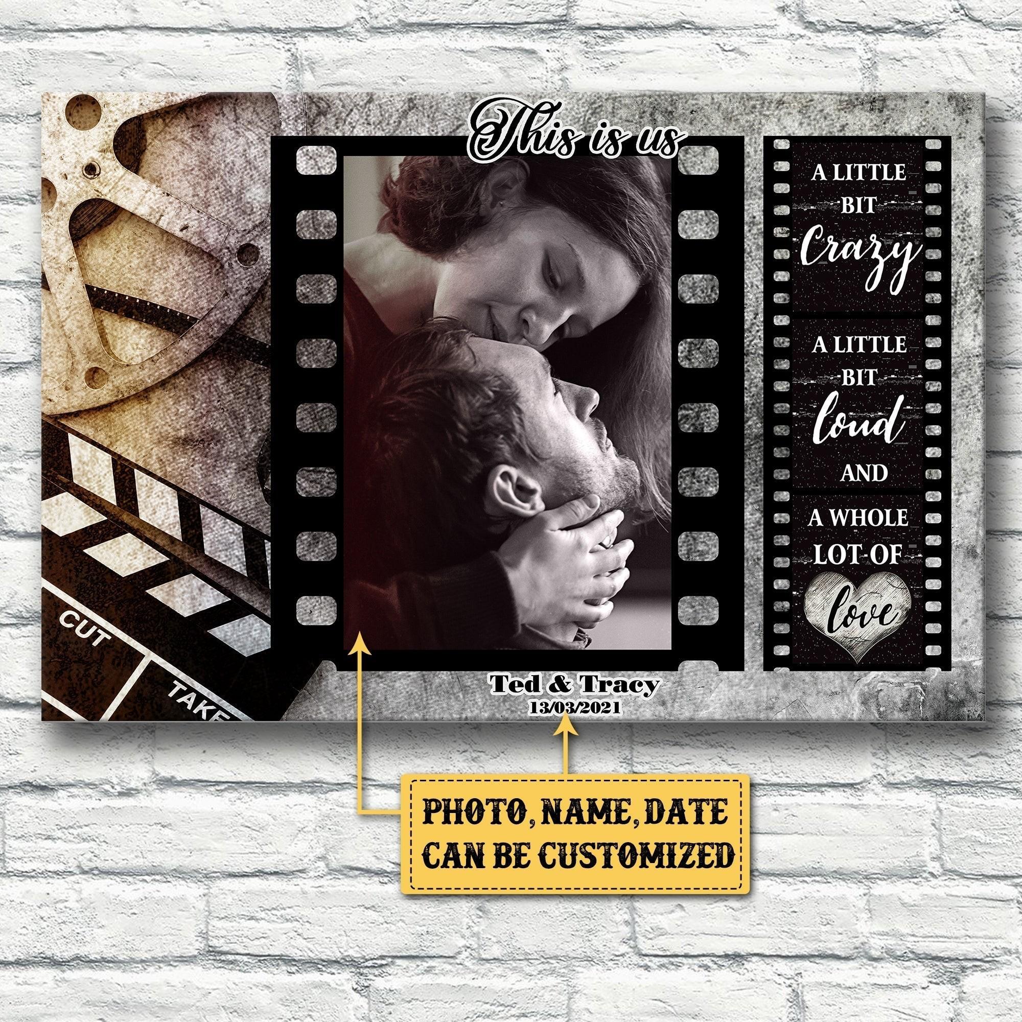 Personalized This Is US Movie Canvas.