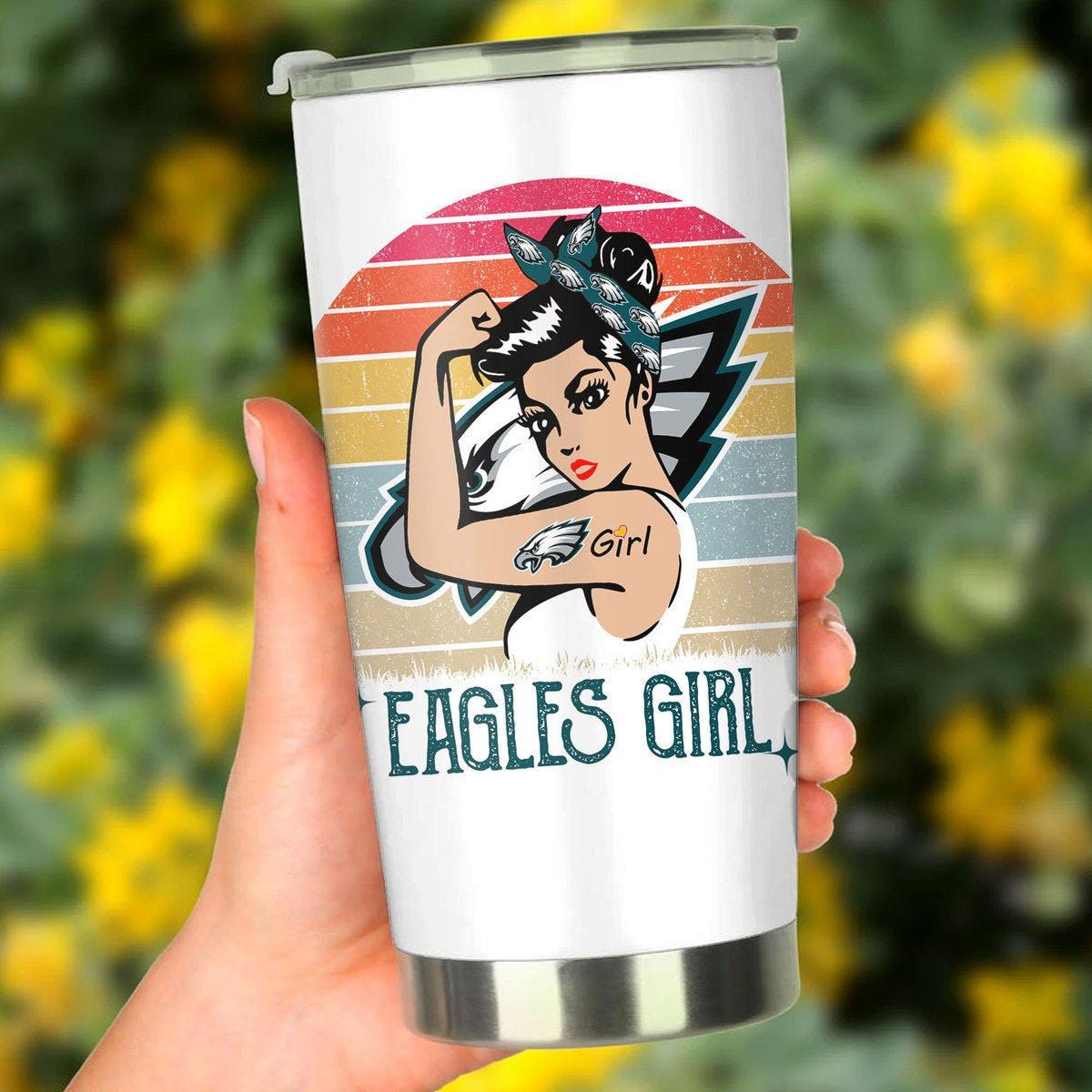 Philadelphia Football Girls Classy Sassy Tumbler.