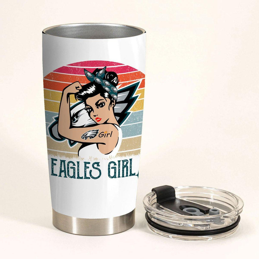 Philadelphia Football Girls Classy Sassy Tumbler.