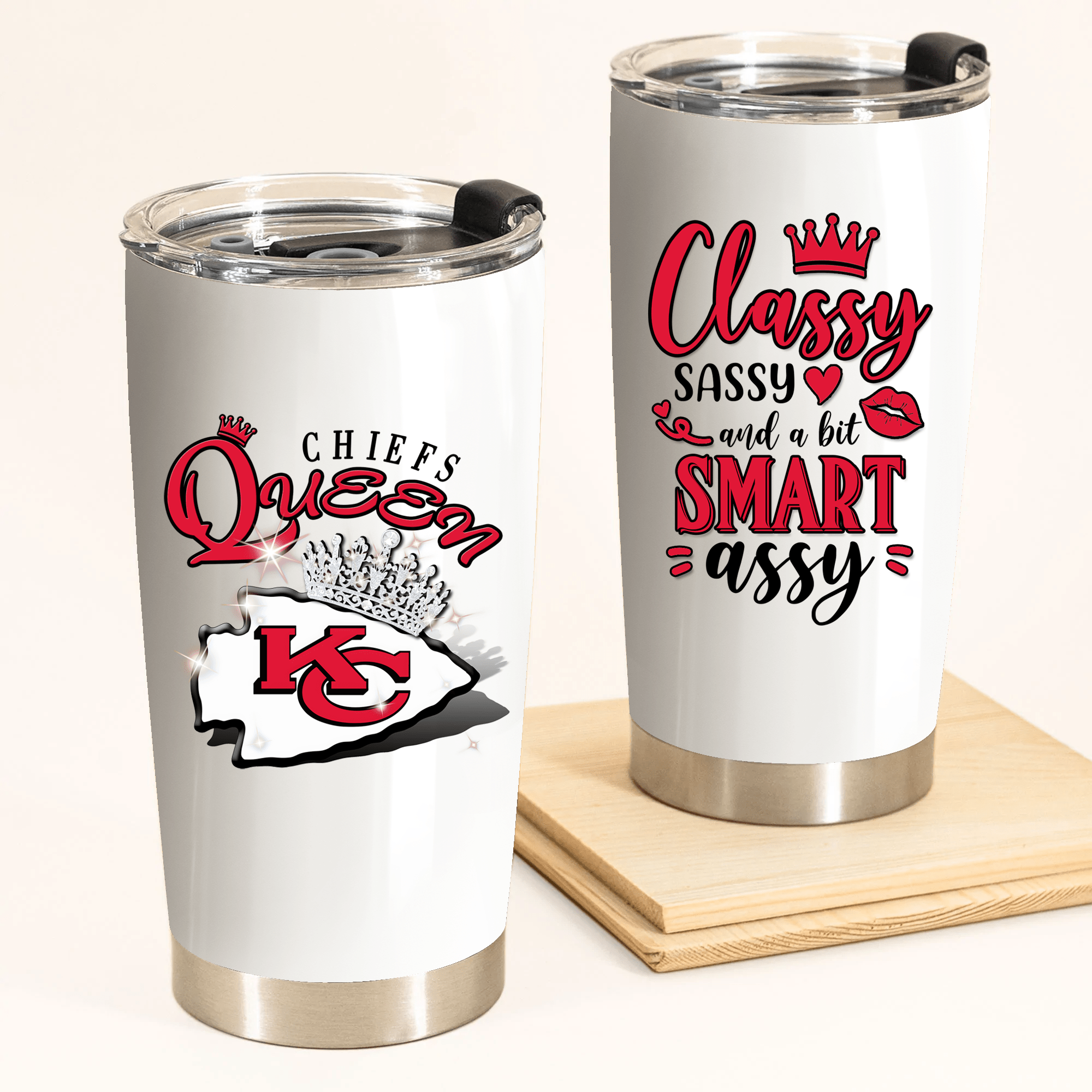 Queen - Kansas City Football Tumbler.