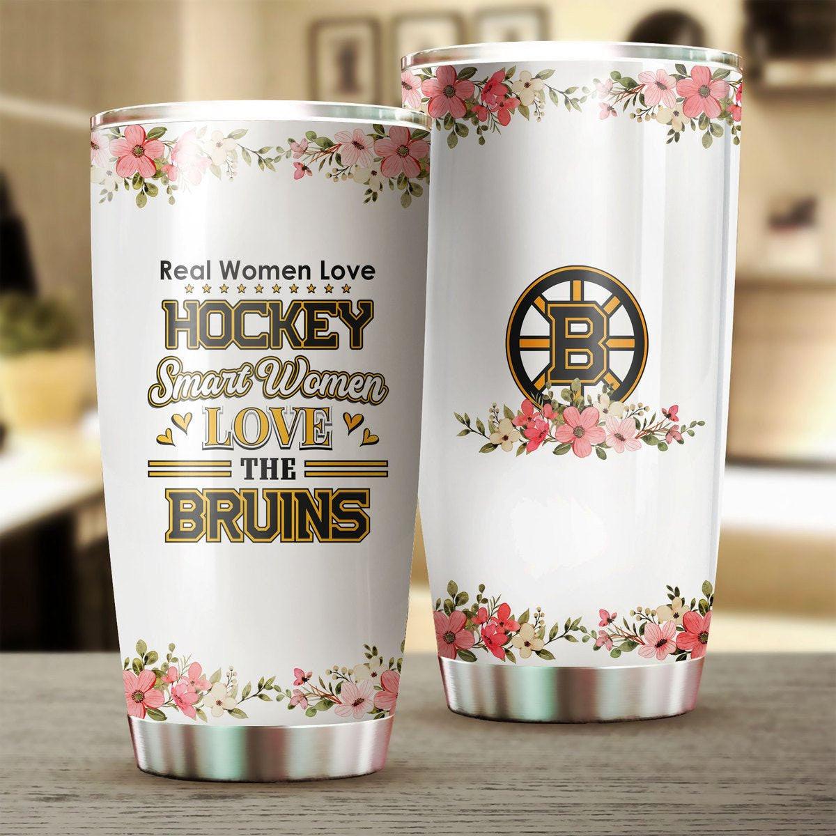 Smart Women Love The Boston Hockey Tumbler.