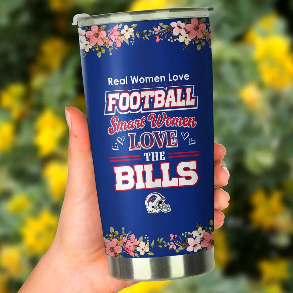 Smart Women Love The Buffalo Football Tumbler.