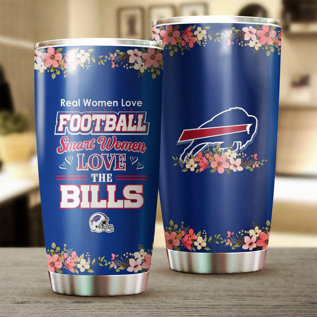 Smart Women Love The Buffalo Football Tumbler.