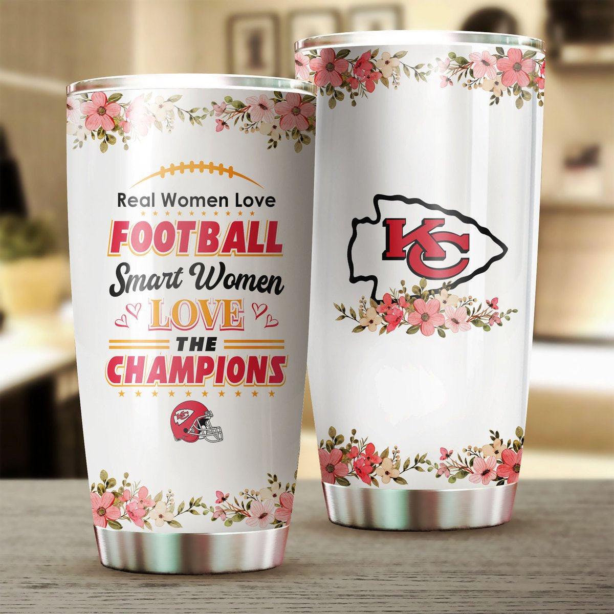 Smart Women Love The Champions - Kansas City Football.