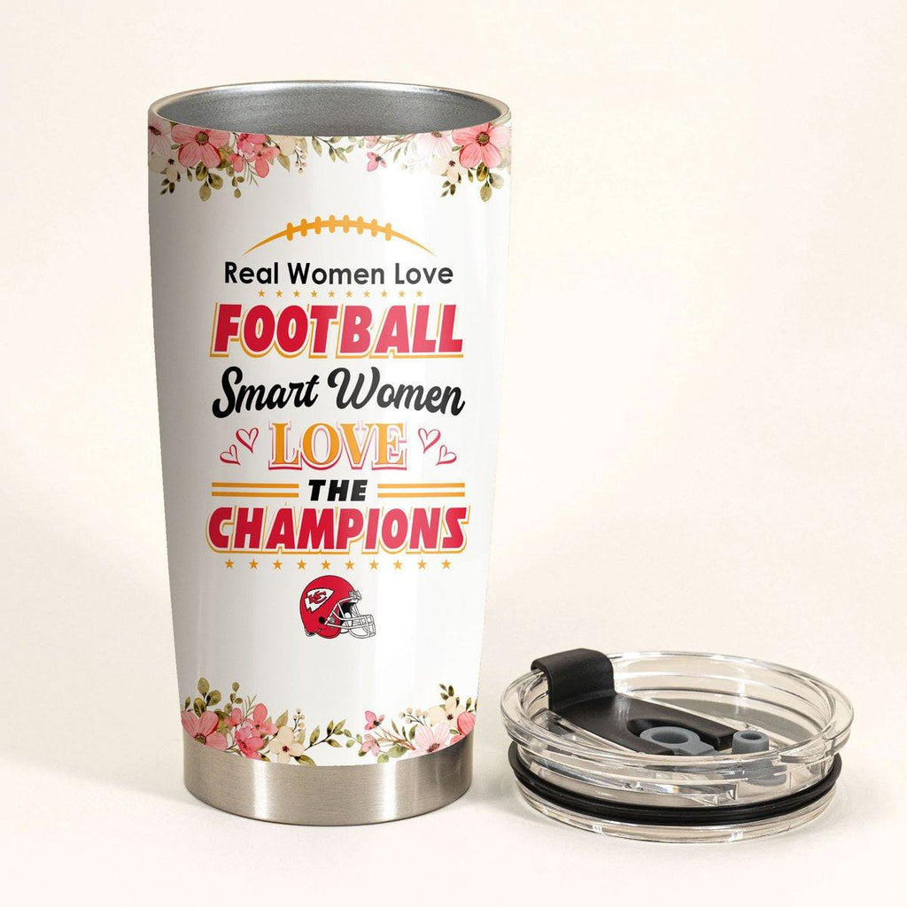 Smart Women Love The Champions - Kansas City Football.