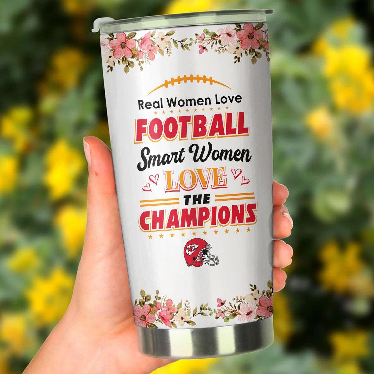 Smart Women Love The Champions - Kansas City Football.
