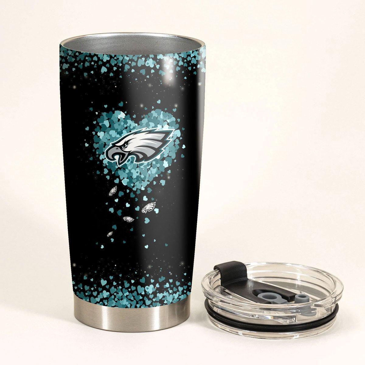Smart Women Love The Philadelphia Football Tumbler Version 2.